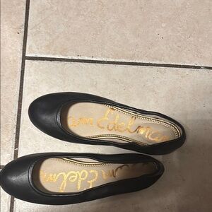Sam Edelman Black Leather Loafers